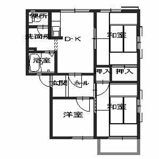 フレグランスロゼ【2階】の間取り