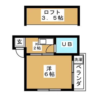 東京都品川区荏原3【マンション】の間取り
