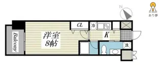 インボイス鶴見レジデンス【2階】の間取り