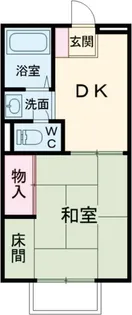 コーポ野口【2階】の間取り