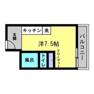 ネオコーポイケダヤ2号館【4階】の間取り