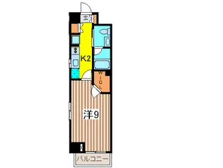 ルクレ日本橋馬喰町【5階】の間取り