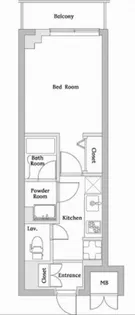 N stage下総中山【3階】の間取り