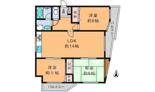 ハリマシリーズ3【3階】の間取り