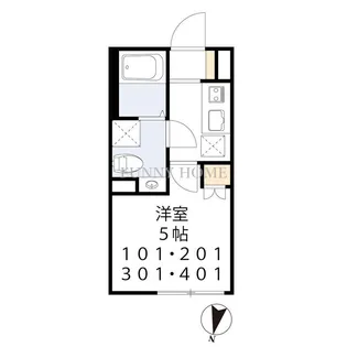 東京都世田谷区赤堤4【マンション】の間取り