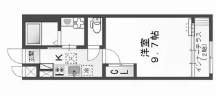 広島県福山市手城町3【アパート】の間取り