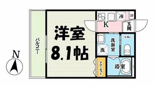 (仮称)キャメル吉川美南4 西棟【3階】の間取り