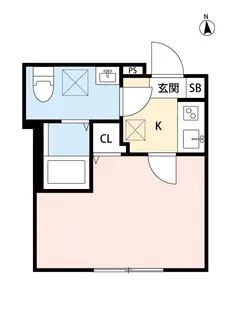NKクレール幕張【3階】の間取り