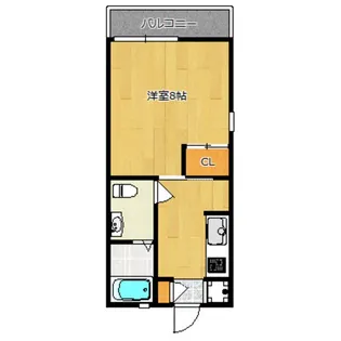 ピエニモッキ【2階】の間取り