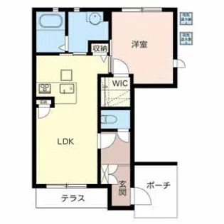 京都府福知山市石原1【アパート】の間取り