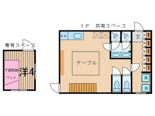 SERENA【3階】の間取り