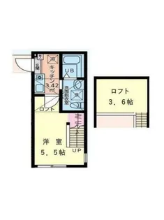 アルブル港南中央【1階】の間取り