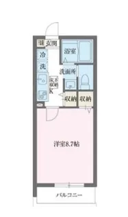 エルスタンザ赤羽【2階】の間取り