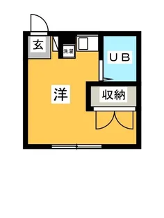 エリア中山【2階】の間取り