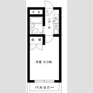 ベルシティ旭ヶ丘【4階】の間取り