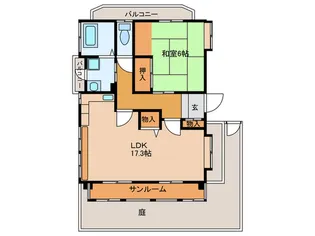 山里町の家【2階】の間取り
