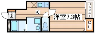 BAU若林【1階】の間取り