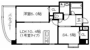 サンパレット【2階】の間取り