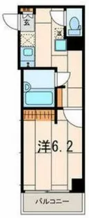サンクレストビル【4階】の間取り