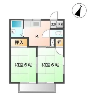 ファミール落合2【1階】の間取り