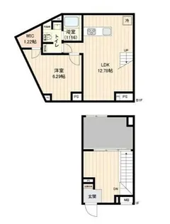 レクス武蔵小山の間取り