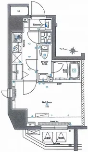 AZEST板橋本町【9階】の間取り