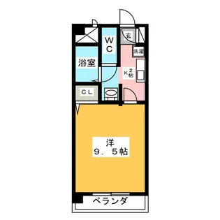 プリムローズ【2階】の間取り