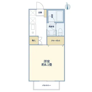 グリーン ハウス【2階】の間取り