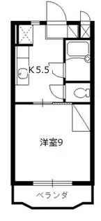 メゾンフィルライト【1階】の間取り