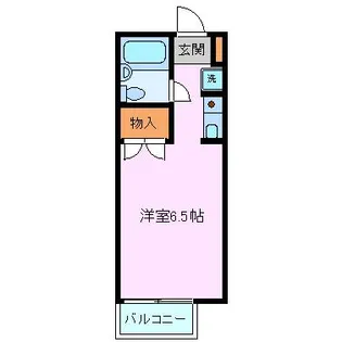 サンコート塩川【1階】の間取り