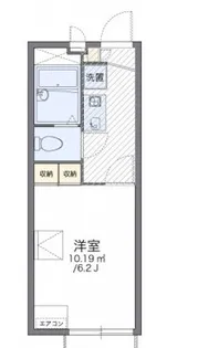レオパレスプリムラ【2階】の間取り