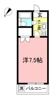 ホワイトパレス板橋【3階】の間取り