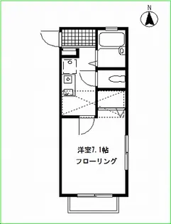ラフィネ【2階】の間取り