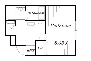 アフェット幕張10【3階】の間取り