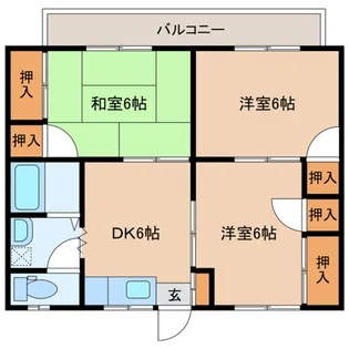 kokoloa I【2階】の間取り