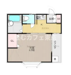 メゾンドキュール【2階】の間取り