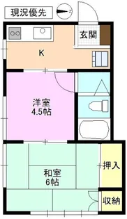 トワヴェール【1階】の間取り