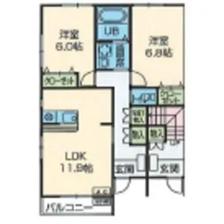 S.S.T【1階】の間取り