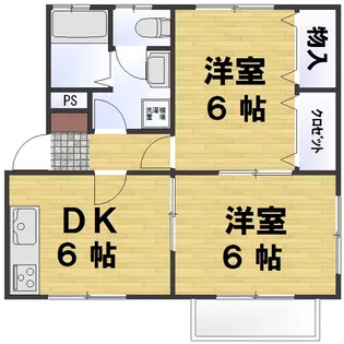 フェアリーヒル【2階】の間取り
