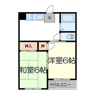 トーシンハイツ西葛西【2階】の間取り