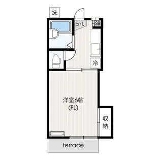 久本ハイツ【1階】の間取り