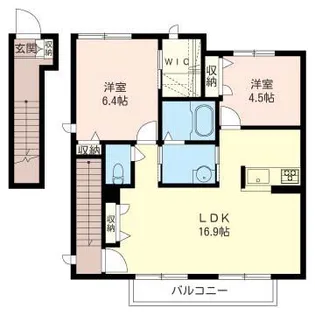 シャーメゾン本郷【2階】の間取り