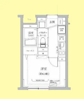 ベルシードステアー品川荏原【1階】の間取り