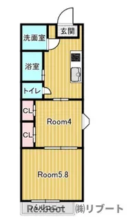 ブラウニー【5階】の間取り