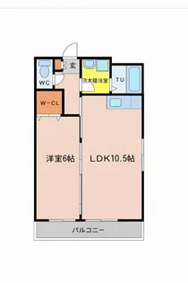 トピカヒル【6階】の間取り