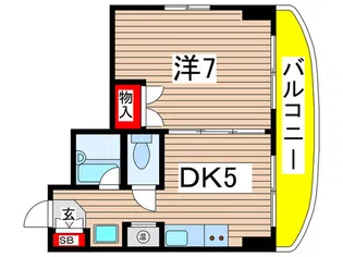 インペリアルホリウチMS【4階】の間取り