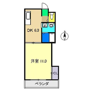 ドリームハウス 2【7階】の間取り