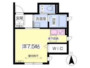 メゾン コンフォルト【1階】の間取り