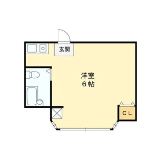 リバティ中津I【2階】の間取り