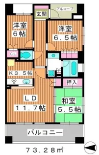 KDX志村坂上レジデンス【8階】の間取り
